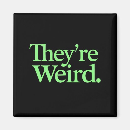 彼らは2024年の風変わり大統領選挙ハリス・トランプ マグネット (正面)