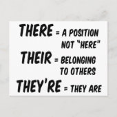 彼らは ポストカード (正面)