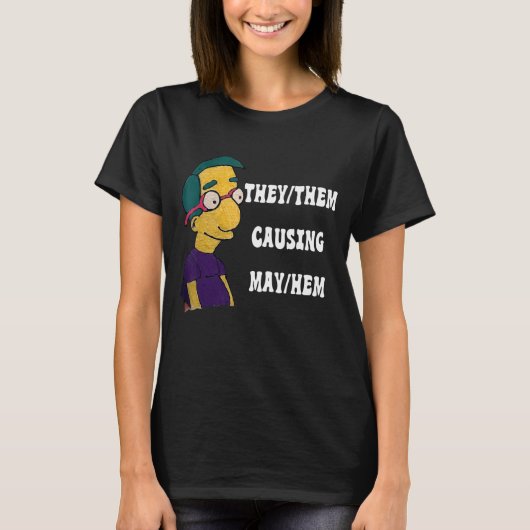 彼らはMayHemを引き起こす Tシャツ (正面)
