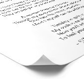 彼らもしはアリス・デュア・ミラーの詩を意味した ポスター (角)