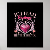 彼らもしはスケルトンの手のハートに感覚を持っていた ポスター (正面)