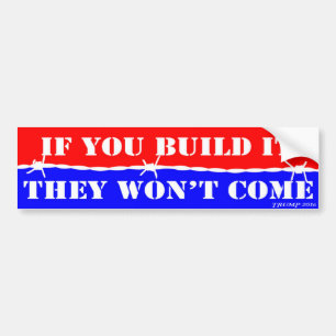 彼らもしは作らない来の- TRUMP 2016 バンパーステッカー