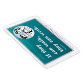 彼らもしは歩くことができる、彼らは働くことができる。マグネット マグネット (右側)