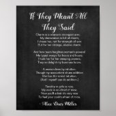 彼らもしは白も黒も全ての詩を意味した ポスター (正面)