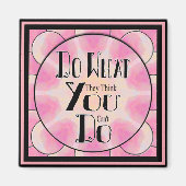 彼らやる気を起こさせるができな考えことをする マグネット (正面)