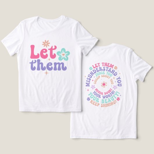 彼らやる気を起こさせるに トライブレンドＴシャツ (デザイン正面&裏面)