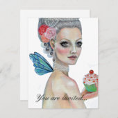 彼らをケー食べキにする 招待状 (正面/裏面)