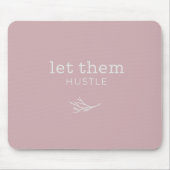 彼らをハッスルダスティマウヴやる気を起こさせるマウスパッド マウスパッド (正面)