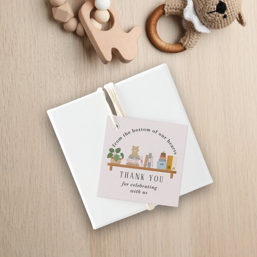 彼らを予約する棚赤ちゃんシャワー少女 フェイバータグ