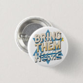 彼らを今すぐ家に連れて帰れ – イスラエル人質のために団結 缶バッジ (正面&裏面)