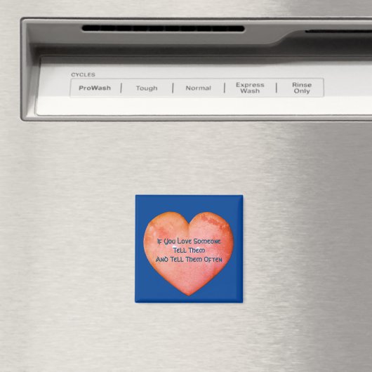 彼らを愛していると言え感動的 マグネット (インサイチュ (食洗機))