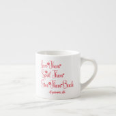 彼らを愛し与えておばあちゃんおもしろい エスプレッソカップ (右)