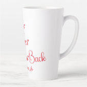 彼らを愛し与えておばあちゃんおもしろい カフェラテマグ (右)