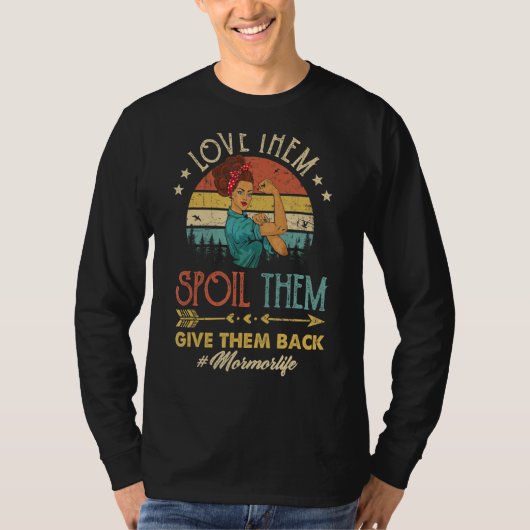 彼らを愛し与えて彼らを失う人生Gr Tシャツ (正面)