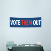 彼らを政治的なはっきりした文字に選ぶ 横断幕 (トレードショー)