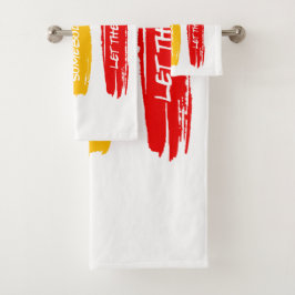 彼らを眠らせる バスタオルセット