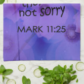 彼らを許す キッチンタオル (折り畳み)