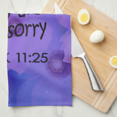 彼らを許す キッチンタオル (四つ折り)