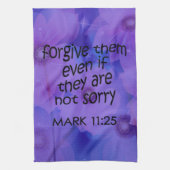 彼らを許す キッチンタオル (縦)