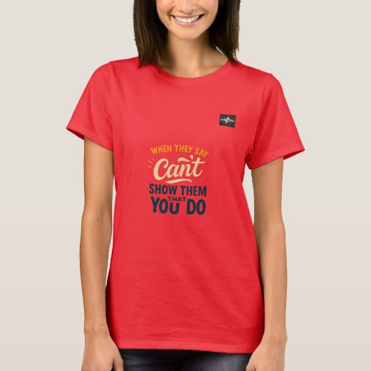 彼らを間違っていると証明するTシャツ Tシャツ (正面)
