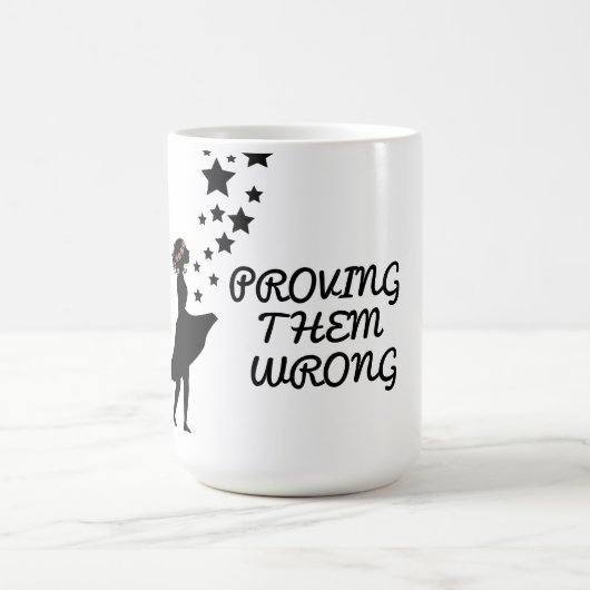 彼らを間違って証明する コーヒーマグカップ (中央)