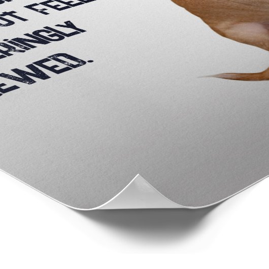 彼らを驚感じきたようにおもしろい犬 ポスター (角)