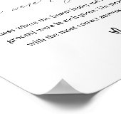 彼らエレガントはブライダルシャワーのゲームの看板があった ポスター (角)