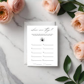 彼らエレガントはブライダルシャワーゲーム チラシ