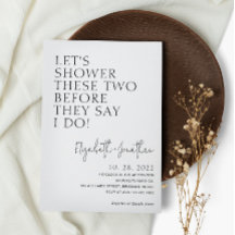 彼らシンプルが私はブライダルすると言う前にカップルのシャワー