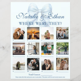 彼らパーソナライズされたはブライダルシャワーゲーム