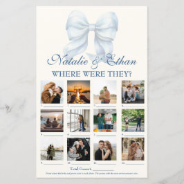 彼らパーソナライズされたはブライダルシャワーゲーム