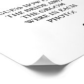 彼らモダンは何歳だったブライダルシャワーゲームサイン ポスター (角)