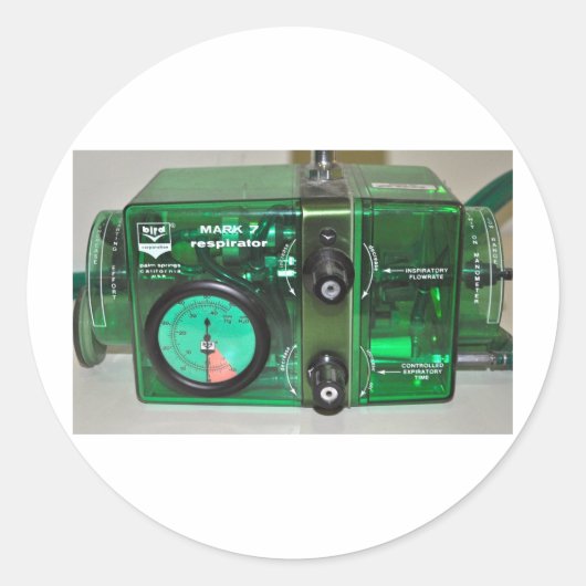 彼ら与えは鳥 – 換気装置 ラウンドシール (正面)