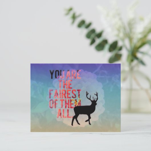 彼ら全員の中で一番美しい人だ。 ポストカード (スタンド正面)