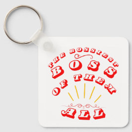 彼ら全員の最高のボス キーホルダー