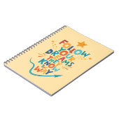 彼ら後を追はインスピレーションの方法を知っているあなたの夢 ノートブック (左側)