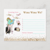 彼ら恋しく思からミセスブライダルシャワーまで我々は戦っていた ポストカード (正面)