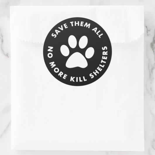 彼ら救らは、もはやシェルターを殺すことはない ラウンドシール (バッグ)