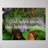 彼ら救済が自ら知恵のポスターを救済持つ ポスター (正面)