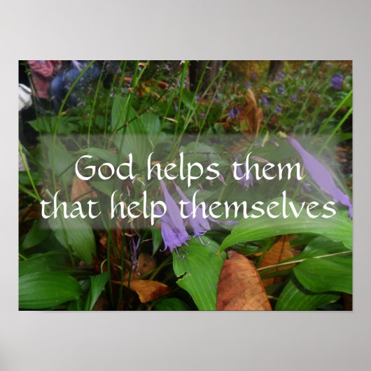 彼ら救済が自ら知恵のポスターを救済持つ ポスター (正面)