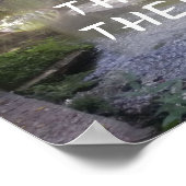 彼ら救済の神は橋の写真のポスター ポスター (角)