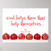 彼ら救済は新年のポスターを喜ぶ ポスター (正面)