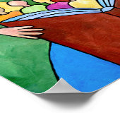 彼ら教えは熱心に巨大なポスター ポスター (角)