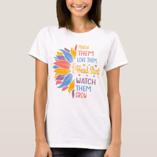彼ら教えは、Tシャツが成長するのを見て彼らを愛している Tシャツ