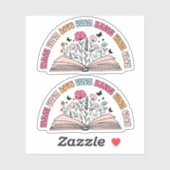 彼ら教え、愛し、ビニールの成長を見る シール (シート)