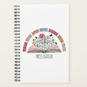 彼ら教え、愛し、彼らが成長する先生を見る プランナー手帳 (正面)