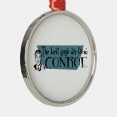 彼ら最高のはコンロー出身だ メタルオーナメント (右)