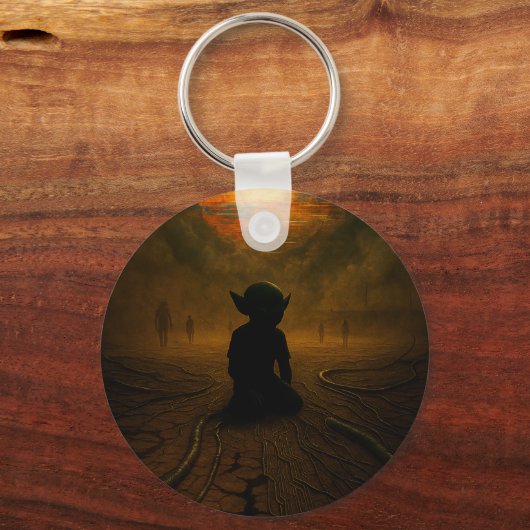 彼ら来は太陽が溶けている間 キーホルダー (正面)