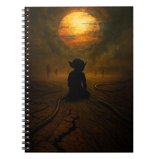 彼ら来は太陽が溶けている間 ノートブック (正面)