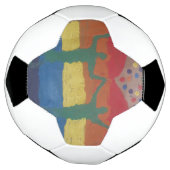 彼ら結婚は夢結婚早ダンクの虹だ サッカーボール (回転)